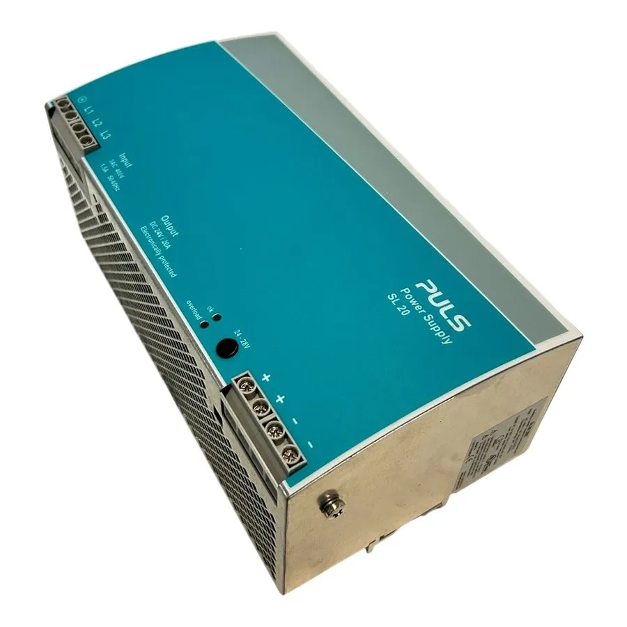 Блок питания PULS Power Supply 24V SL20.300 20A 480W DIN-Rail 3AC 400V Industry