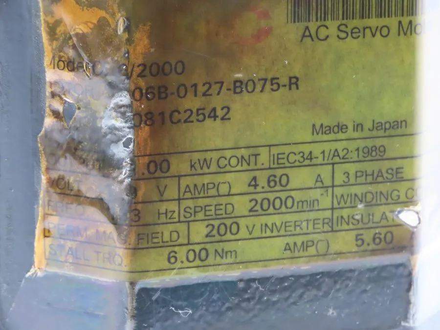 Энкодер F FANUC PULSECODER ENCODER A860-0360-V501 Motor Robot external axis part