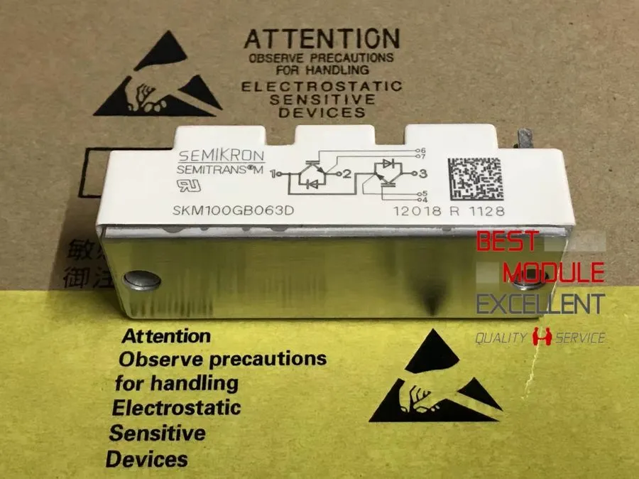 Силовой модуль IGBT SEMIKRON SKM100GB063D MODULE SuperfastNPT-IGBT Module