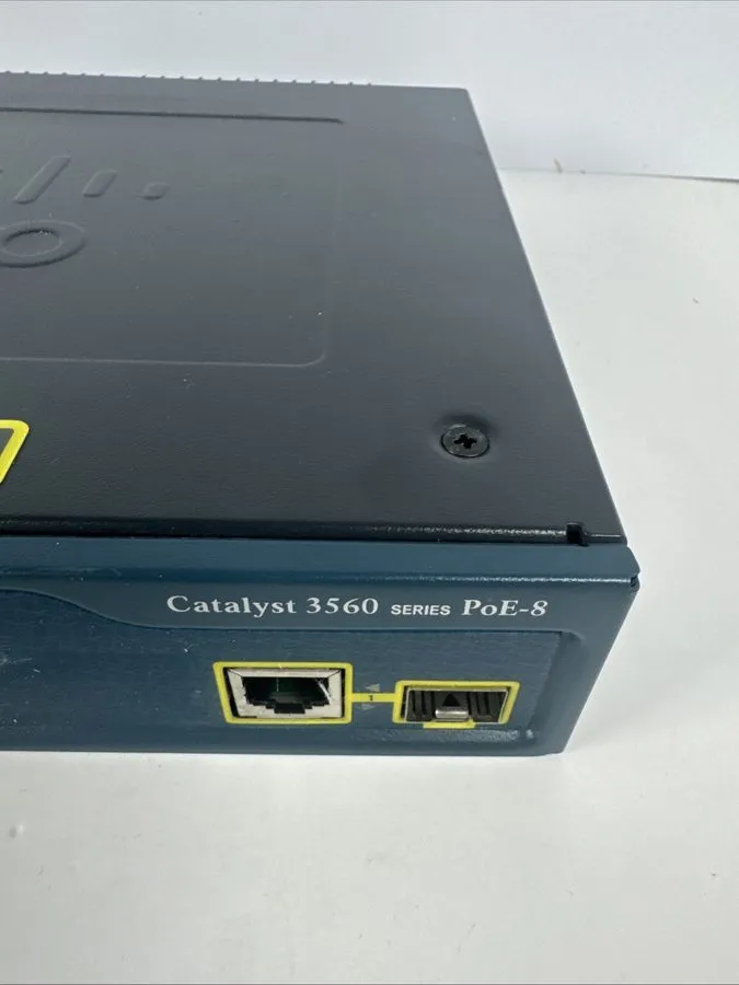 Коммутатор Cisco Catalyst 3560 POE-8 WS-C3560-8PC-S 8-Port Network Switch L1