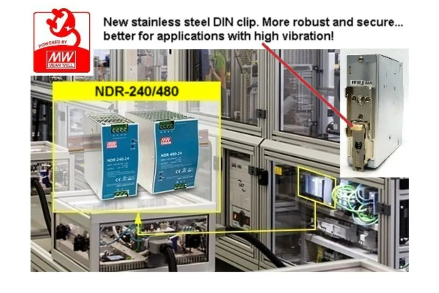 Блок питания EDR-150-24 150W Economical AC to DC DIN Rail Power Supply 24V DC 6.