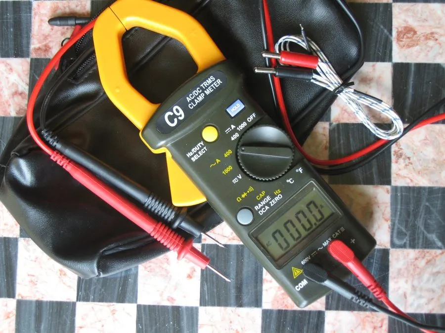 Насос AC HVAC Tool Kit: Deep Vacuum Pump +Manifold Gauge Set R410a+Clamp meter T — фото лота 2