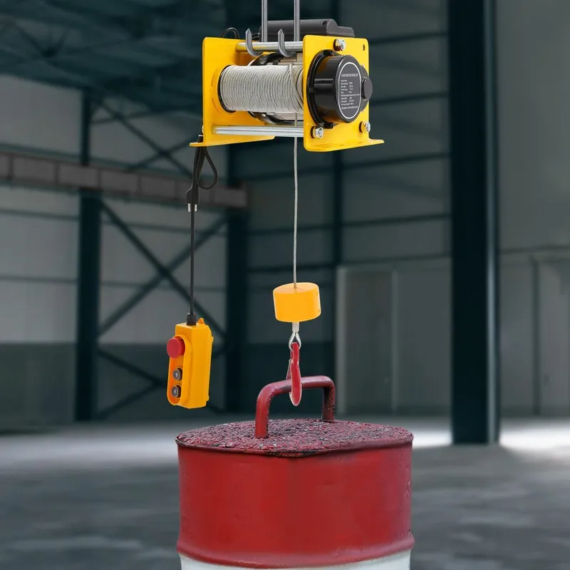 Таль Electric Hoist Winch Wired Electric Lifting Hoist & Remote Control 400kg/88