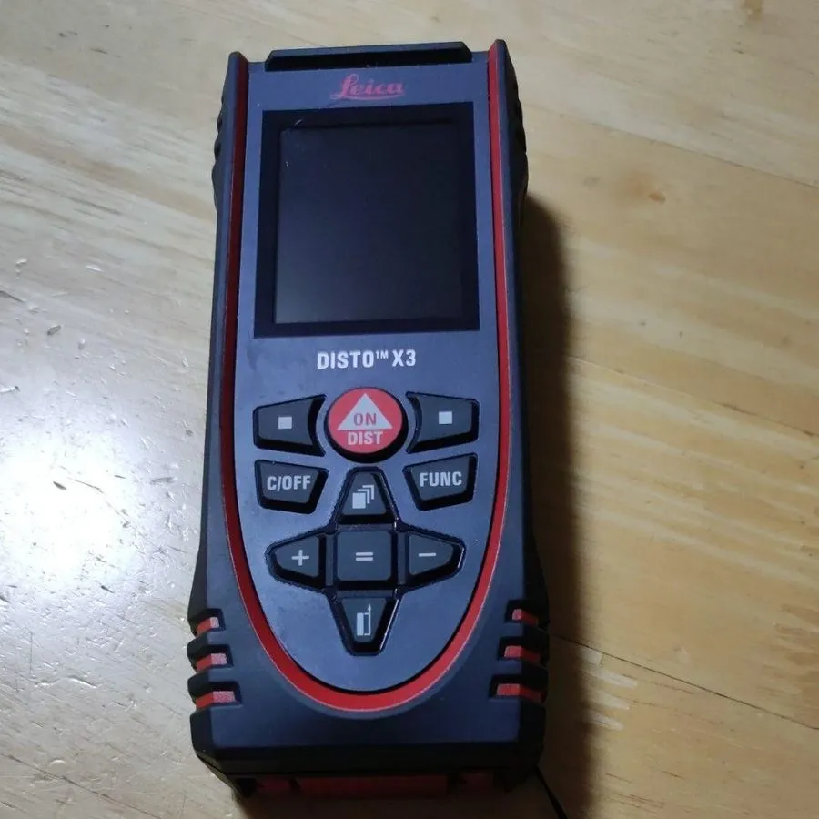 Лазерный дальномер Tajima Leica Disto-X3 Laser Distance Meter 150m Range 184g Co — фото лота 1