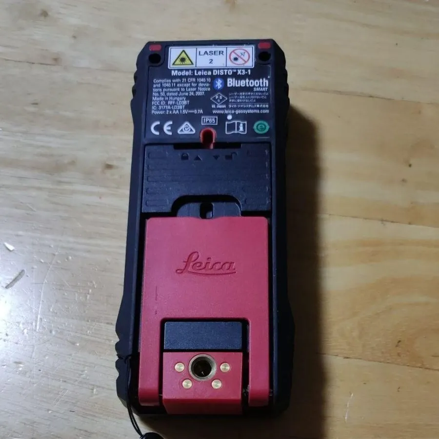 Лазерный дальномер Tajima Leica Disto-X3 Laser Distance Meter 150m Range 184g Co — фото лота 4