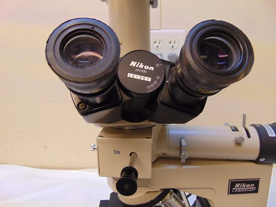 Микроскоп Nikon Labophot Microscope With FX-35A Camera Nikon UFX-II 4 Objectives