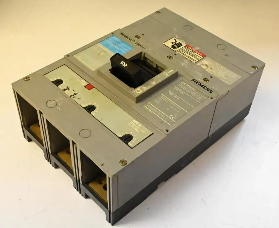 Автоматический выключатель SIEMENS SENTRON CIRCUIT BREAKER JXD63B400 400 AMP 3-P