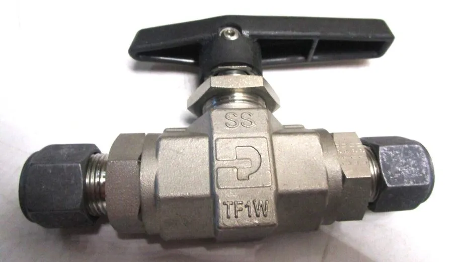 Клапан Parker 8Z-B8LJ2-SSP Stainless Steel Two Way Ball Valve 1/2" 6000 psi