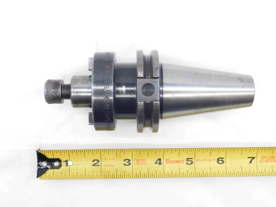 Режущий инструмент Valenite V40CT-S100-20 CAT 40 Shell Mill Holder 1" Pilot, 2-3