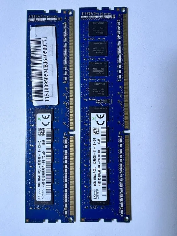 Модуль памяти Hynix 4GB DDR3 ECC PC3L-12800E HMT451U7BFR8A-PB