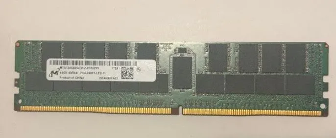 Модуль памяти Micron 64GB 4RDX4 PC4-2400T MTA72ASS8G72LZ