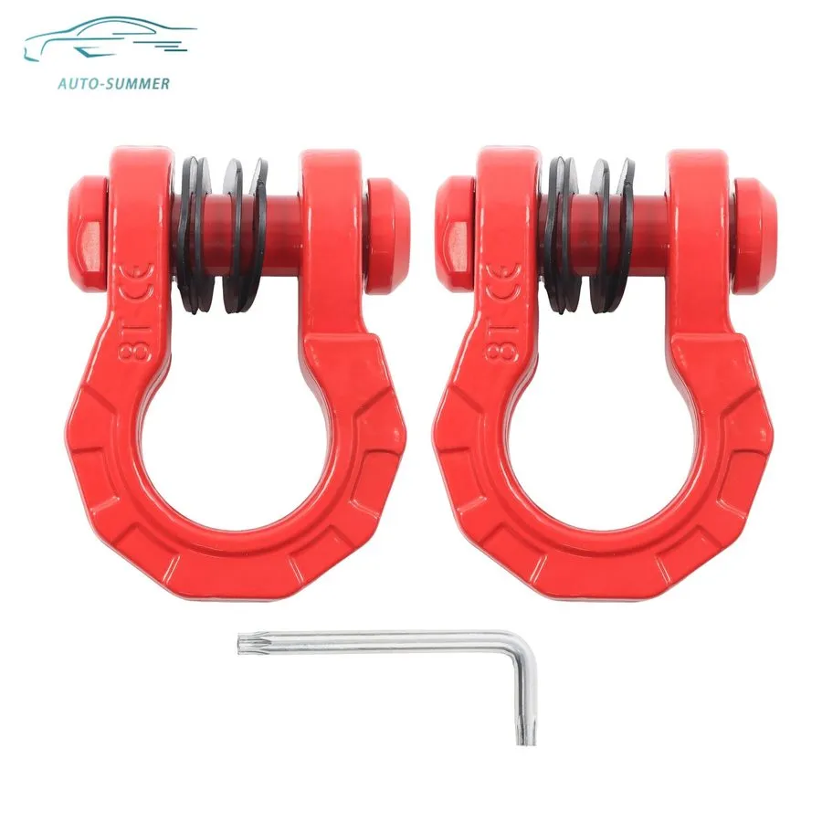 Такелажная скоба Split 3/4' D-Ring Shackles 44000lb Break Heavy Duty Tow Hook Sh