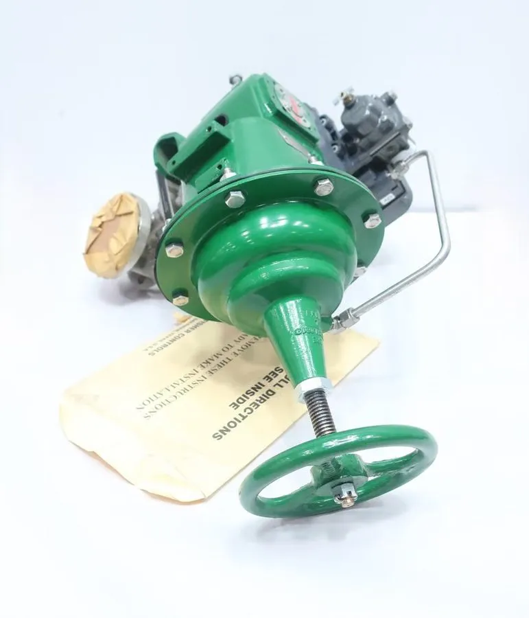 Клапан Fisher ET 667 Size 30i Dvc6200hw2 Pneumatic Steel Flanged Control Valve 1