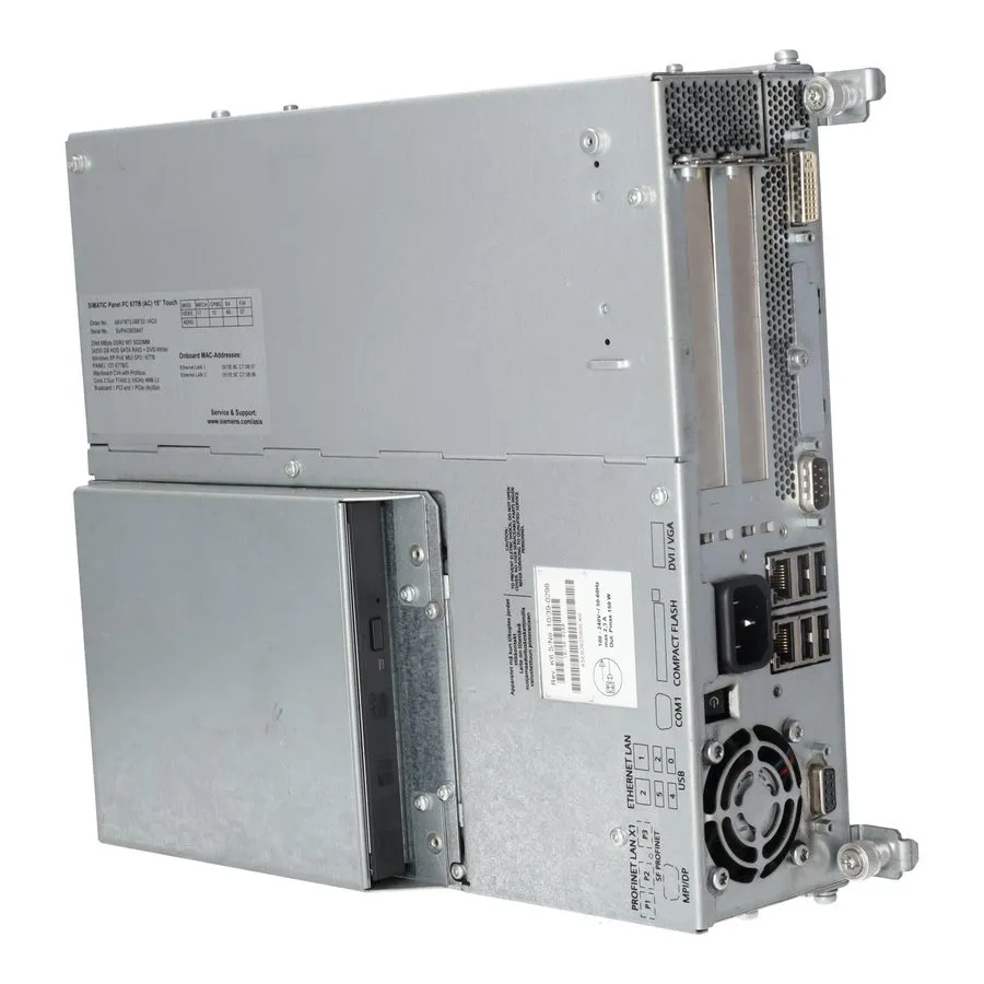 Промышленный компьютер SIEMENS SIMATIC Panel PC 677B 6AV7872-0BF32-1AC0