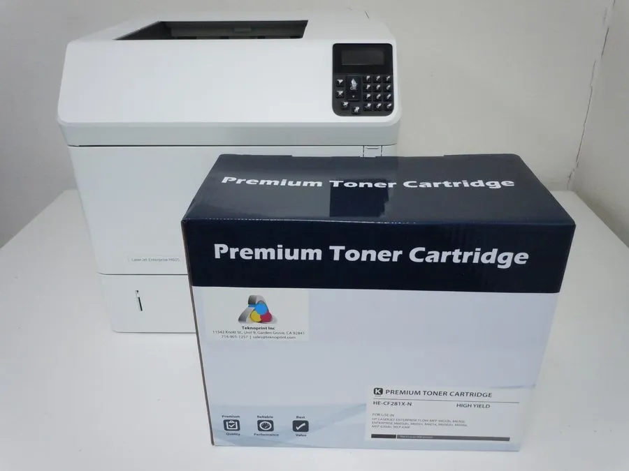 Лазерный принтер HP Laserjet M605dn Laser Printer *Cleaned & Serviced count 76,5