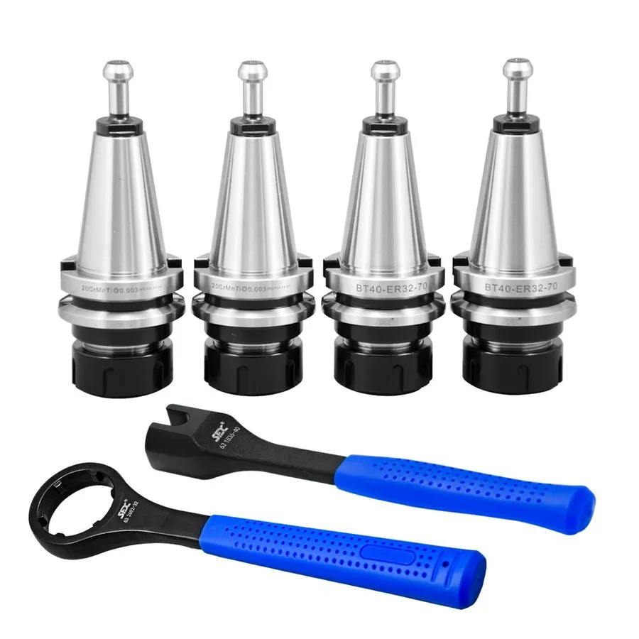 Режущий инструмент BT40-ER32-70 Tool Holder+1Pc BT40 Pull Stud Wrench+1Pc ER32 N