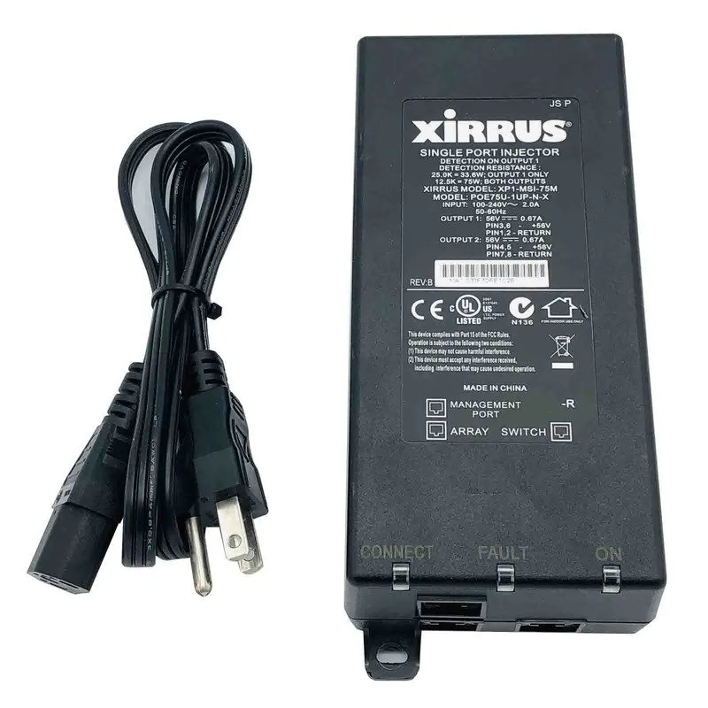 Точка доступа Wi-Fi PoE 56V Power Injector 802.3at для Cisco Aironet 1800 2800 3