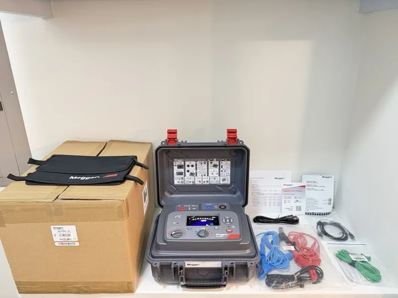 Тестер Megger MIT1525/2 Advanced Digital Insulation Resistance Tester, 15 kV — фото лота 2