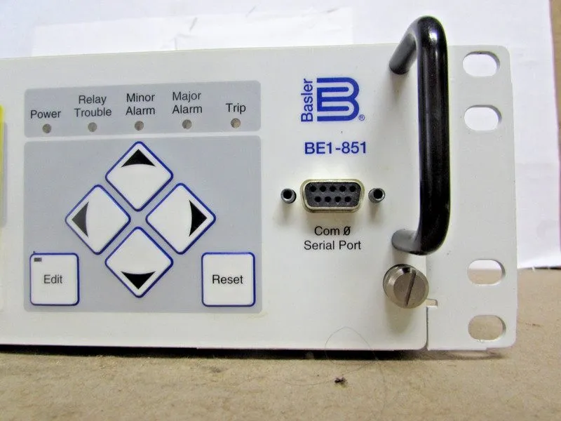 Реле защиты Basler BE1-851 Overcurrent Protection System Relay Fair Condition