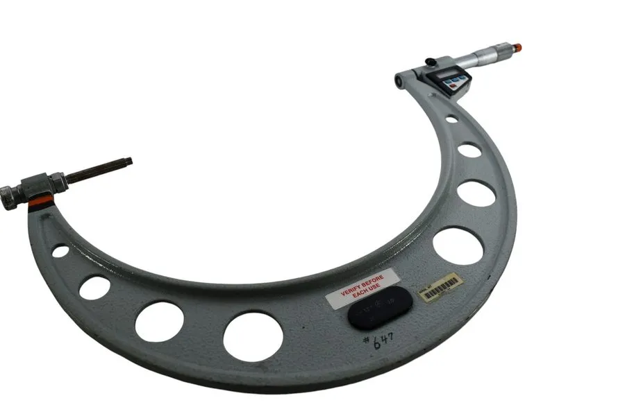 Микрометр Mitutoyo 340-712 Interchangeable 6-12'' Digital Micrometer .0001'' 0.0