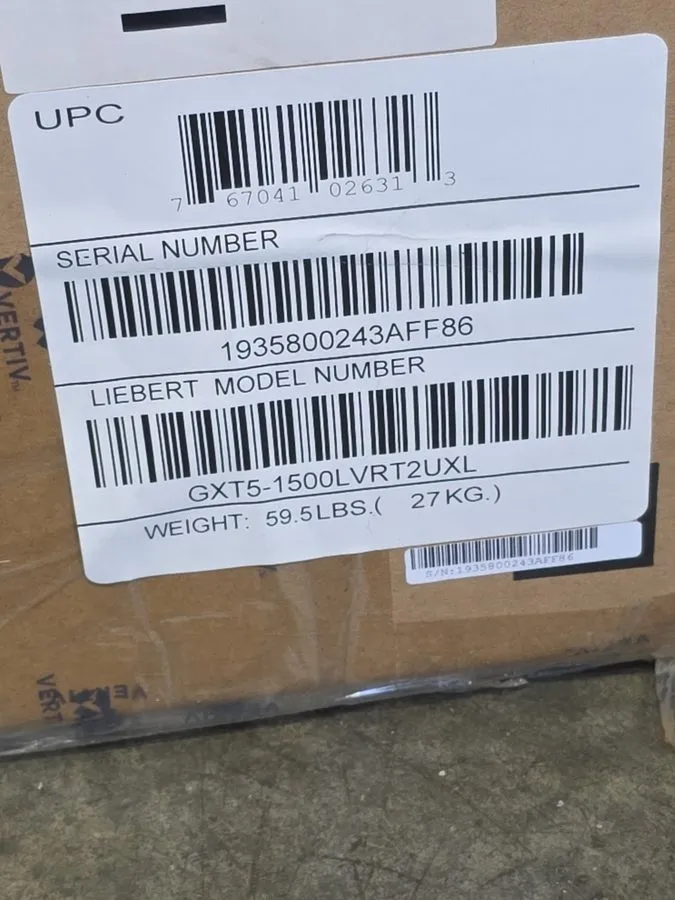 ИБП Vertiv Liebert GXt5-1500LVRT2UXL