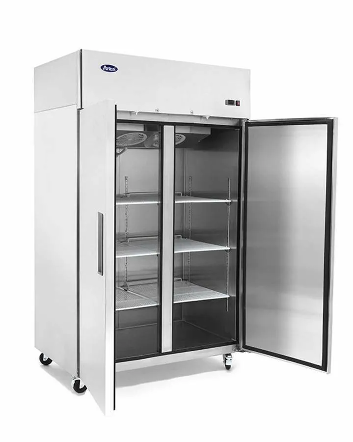 Морозильный шкаф 2 Door 52" Freezer Solid Stainless Steel Reach In NSF Atosa MBF