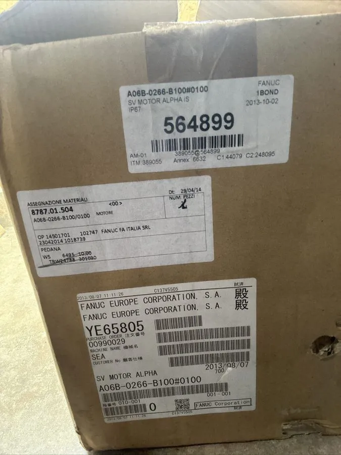 Серводвигатель A06B-0266-B100 Fanuc AC Servo Motor