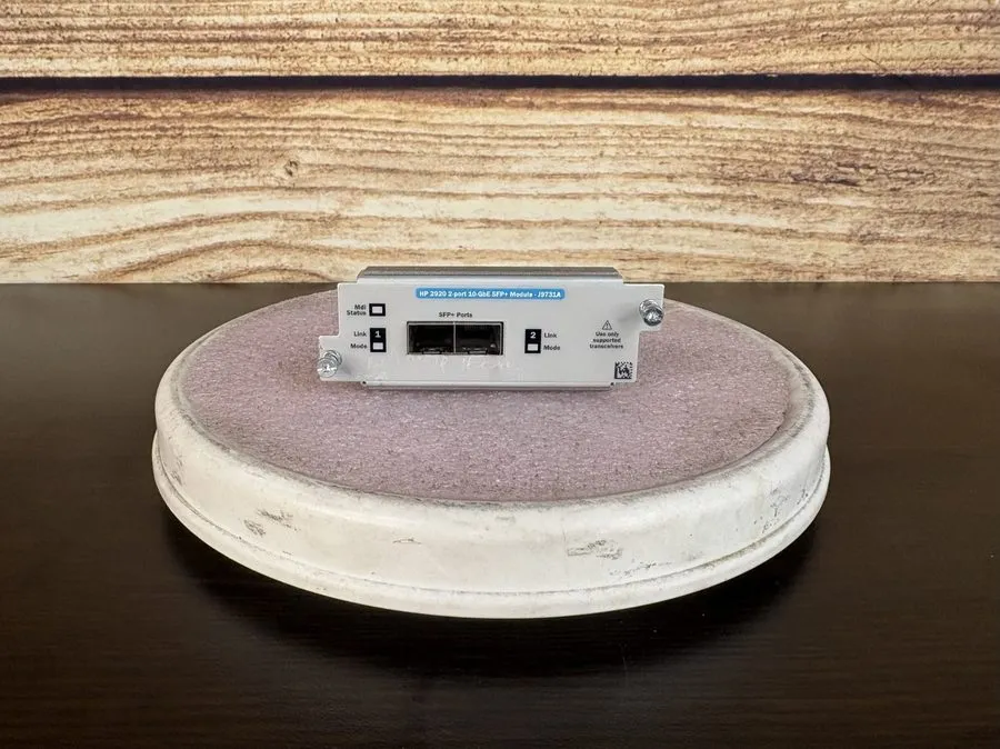 Трансивер J9731A HP HPE Aruba 2920 2-Port 10GbE SFP+ Module 5066-2234