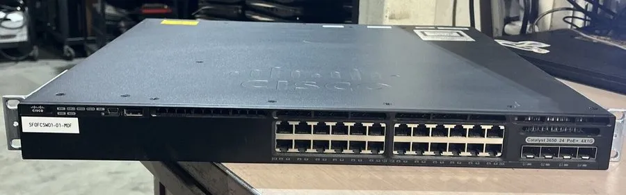 Коммутатор CISCO CATALYST 3650 24 PORT GIGE SWITCH WS-C3650-24PS-L
