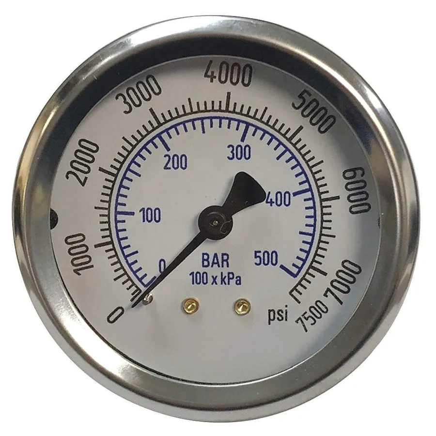 Трубопроводная арматура THUEMLING SC-SCBA-200 Pressure Gauge,0 to 200 psi,2-1/2" — фото лота 1