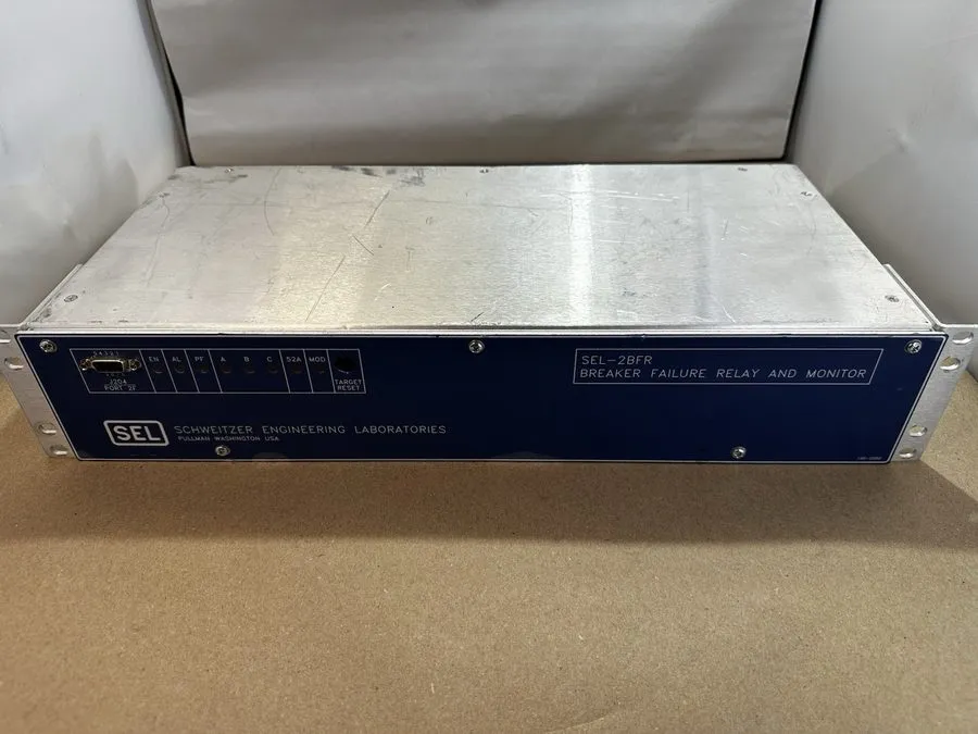 Реле защиты SEL SEL-2BFR 2BFR00-4556XHNB BREAKER FAILURE RELAY AND MONITOR T1954 — фото лота 1