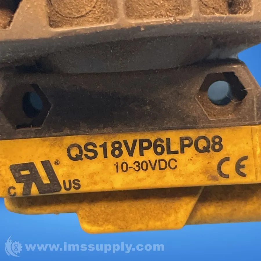 Фотоэлектрический датчик BANNER QS18VP6LPQ8 PHOTOELECTRIC SENSOR SWITCH 10-30VDC