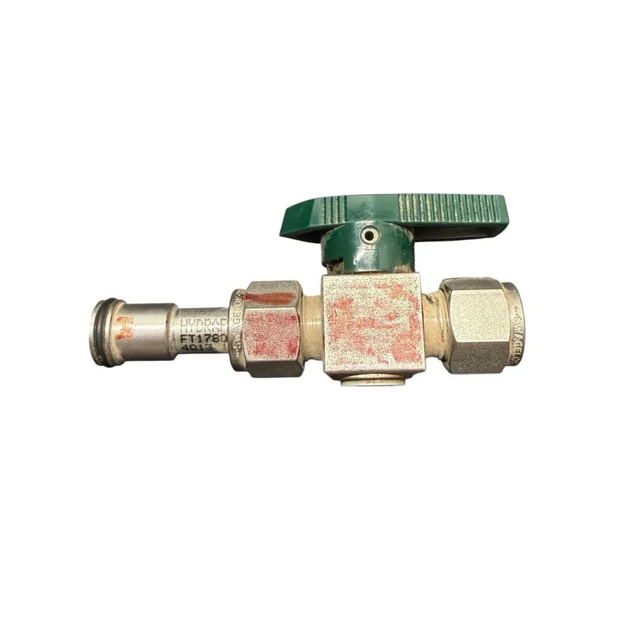 Клапан Swagelok SS-6P4T Plug Valve 3/8" Stainless Tube Fitting