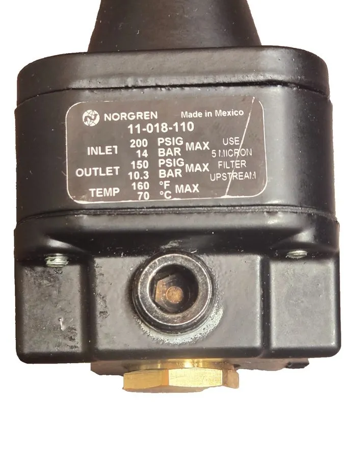 Трубопроводная арматура Norgren 11-018-110 Air Pressure Regulator No Handle, 150