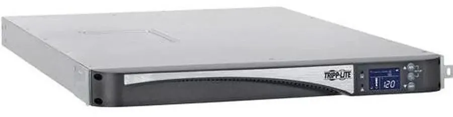 Дисплей Tripp Lite UPS Smart Online 1500VA 1440W 5-Outlet LCD USB 1U SU1500LCD1U