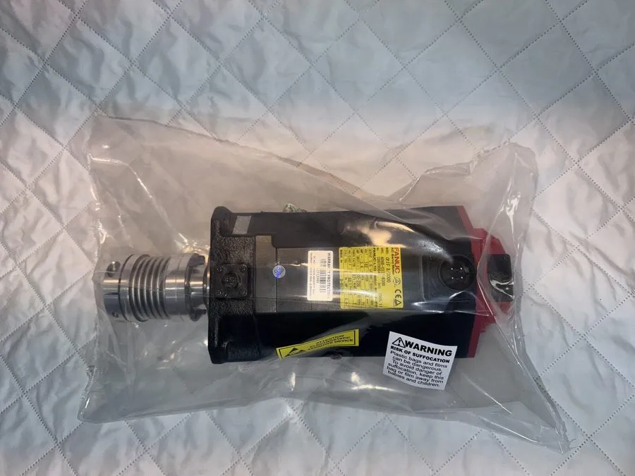 Серводвигатель FANUC A06B-0227-B300 Alpha iF 8/3000 AC Servo Motor 1.6kW — фото лота 2