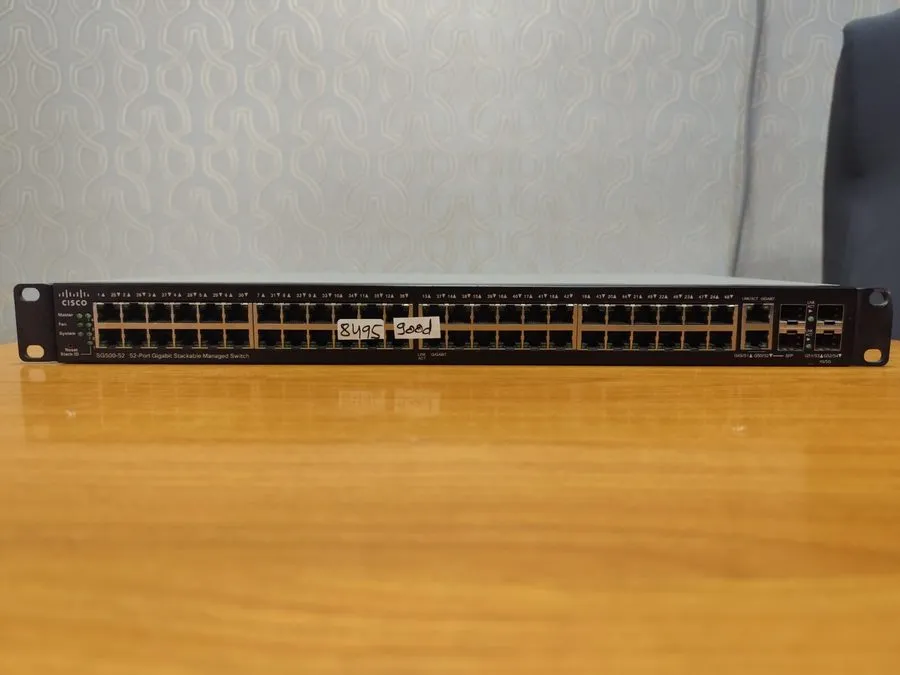 Коммутатор Cisco SG500-52 52-Port Gigabit PoE Stackable Managed Switch