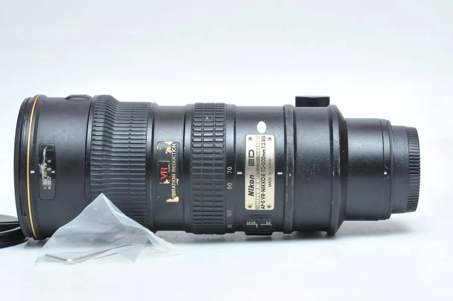 Объектив Nikon AF-S NIKKOR 70-200mm f/2.8G ED VR Nikon F Lens w/ HB-48 Hood