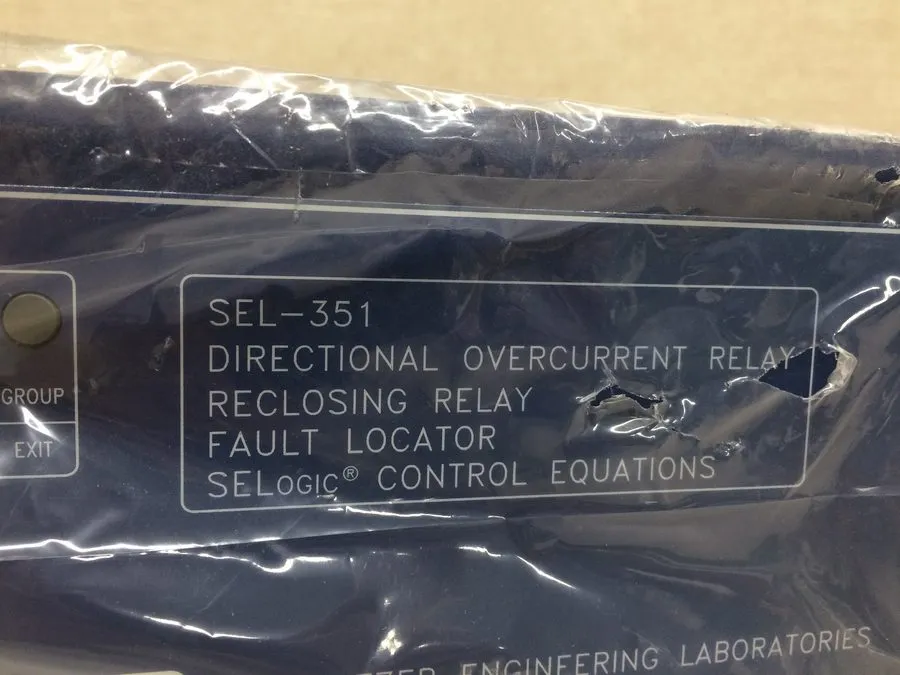 Реле защиты SCHWEITZER SEL-351 03516034264XX1 DIRECTIONAL OVERCURRENT RELAY