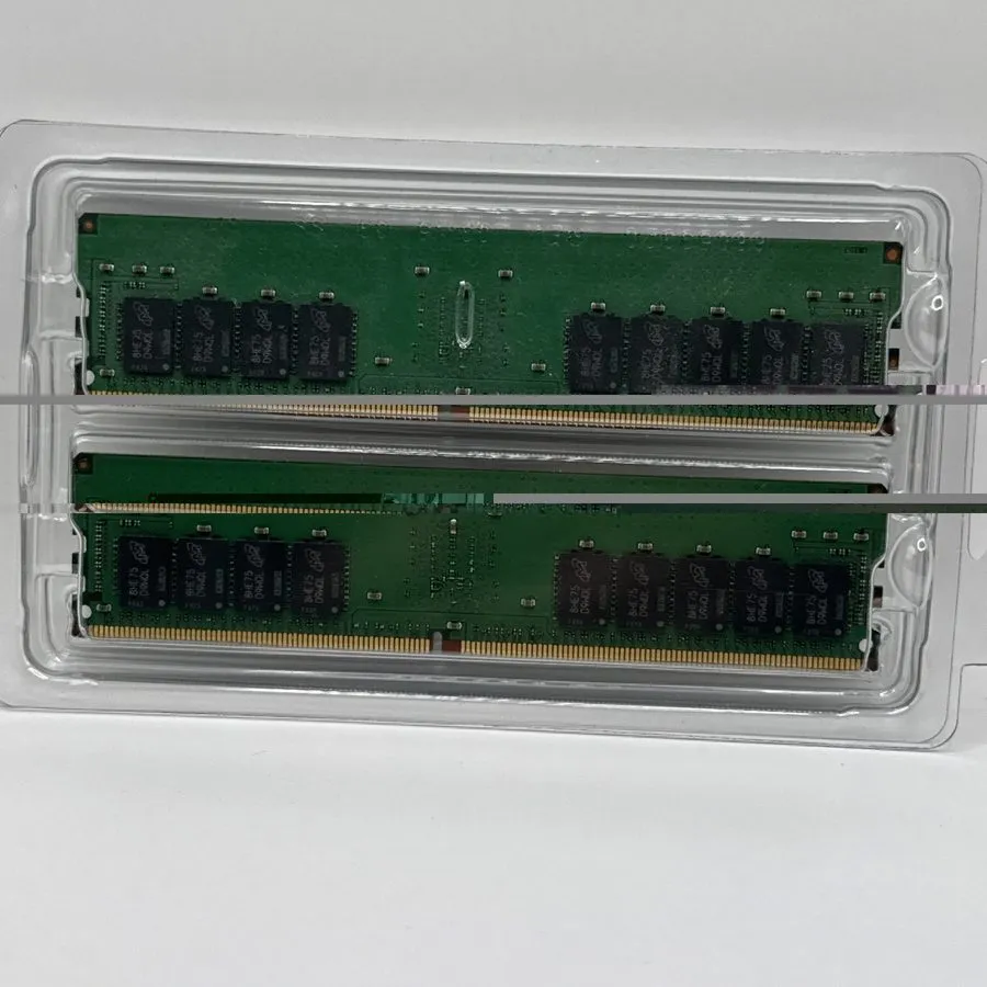 Модуль памяти Micron 16GB 2Rx8 DDR4 PC4-2666V-RE2-12 ECC Server RAM MTA18ASF2G72 — фото лота 1