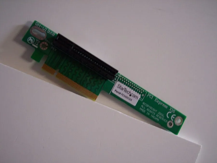 Райзер-плата PCI Express Riser Card X8 Left Slot Adapter для 1U Server StarTech  — фото лота 1
