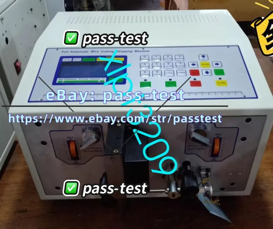 Станок для зачистки проводов Electronic wire stripping machine SWT508-SD
