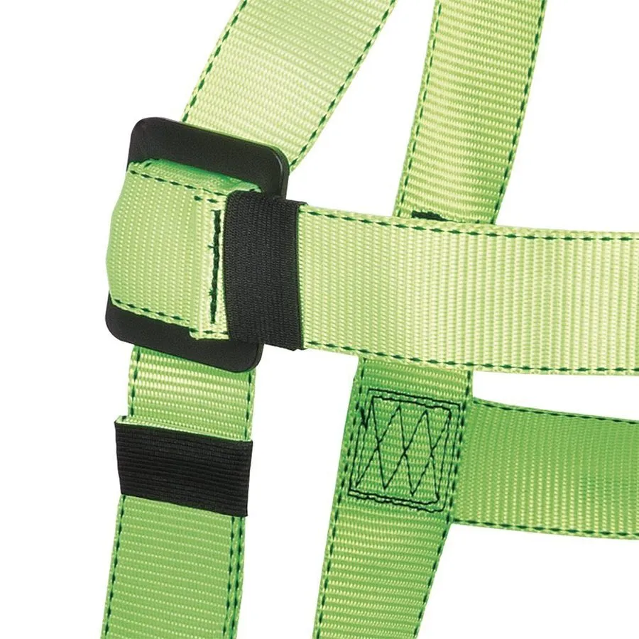 Жгут проводов PeakWorks V8255211 Fall Protection Full Body Safety Harness, Green — фото лота 2