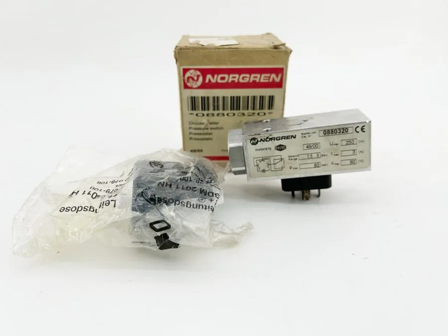 Реле давления Norgren 0880320 Pneumatic Pressure Switch 18D Series 1/4" NPT 7-12