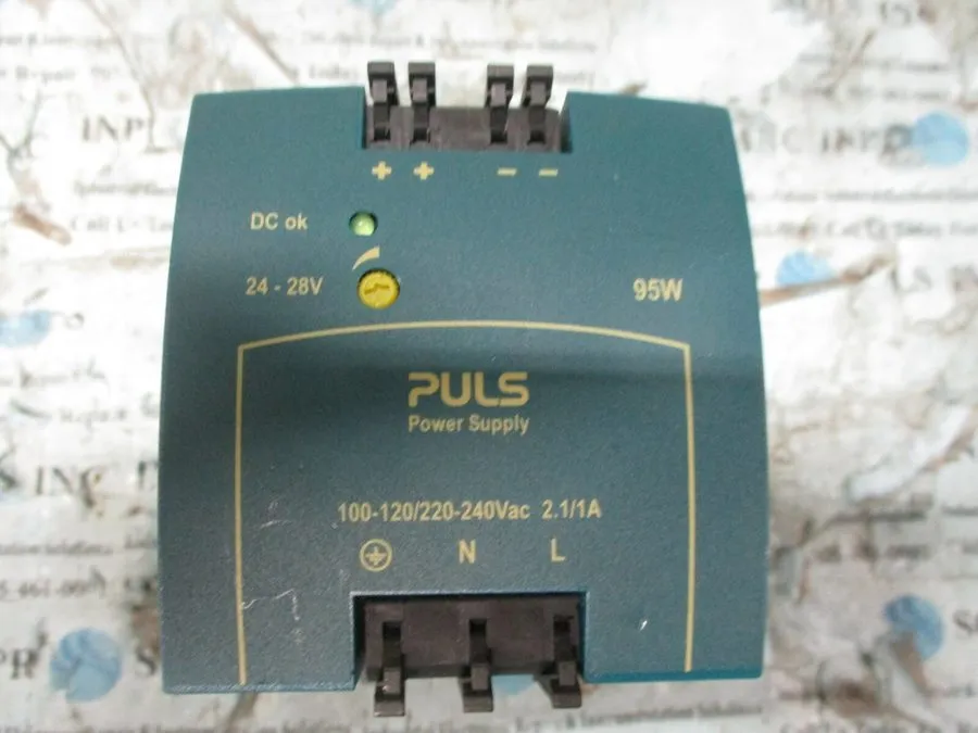 Блок питания Puls MiniLine Power Supply ML95.100, 1-Ph, 24VDC, Din Rail, 95W, 4A