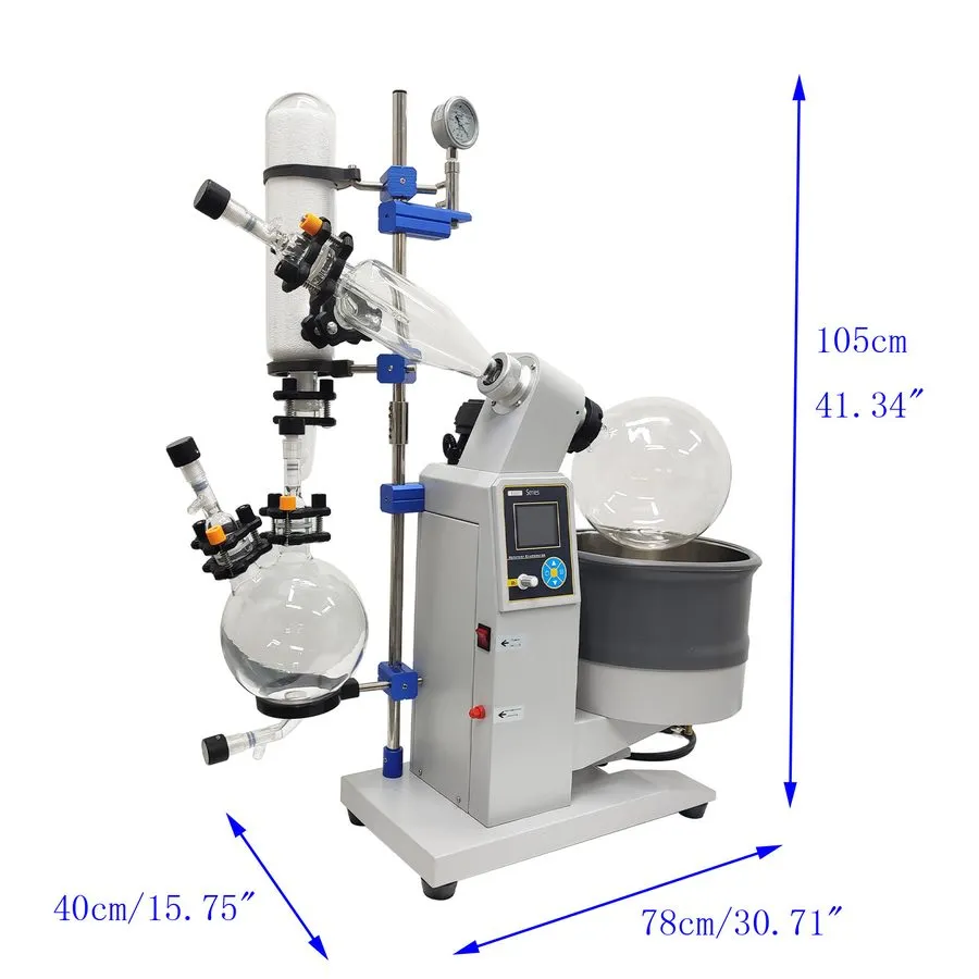 Ротационный испаритель 110V5L Electric Automatic Lifting Rotary Evaporator Lab E — фото лота 2
