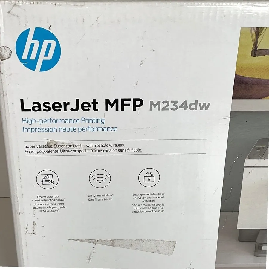 Лазерный принтер HP LaserJet MFP M234DW Wireless Monochrome Laser Printer ONLY 4
