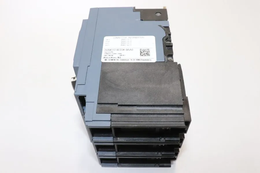 Автоматический выключатель 3VA4112-6ED34-0AA0 SIEMENS CIRCUIT BREAKER 3 POLE 125
