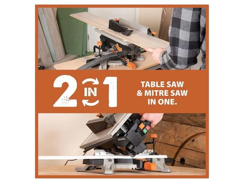 Оборудование ЧПУ Evolution R210MTS-G2 Combination Mitre Saw and Table Saw 240V 1 — фото лота 2