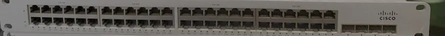 Коммутатор Cisco Meraki MS225-48LP 48-Port Gigabit PoE+ Switch 4x SFP+ 370W Uncl